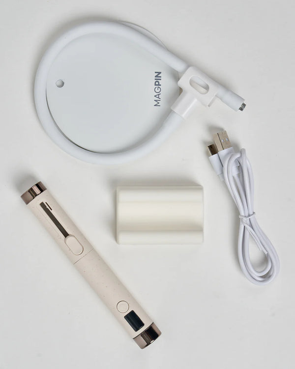 Mayour x SHINY MAGPIN (Magnet + Sensor Mini Lamp) Beige