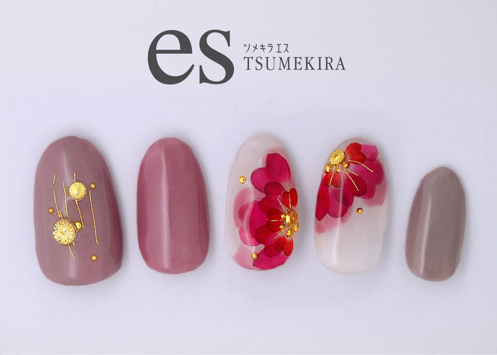 Tsumekira Heart shaped petals ES-HSP-101