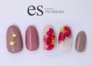 Tsumekira Heart shaped petals ES-HSP-101