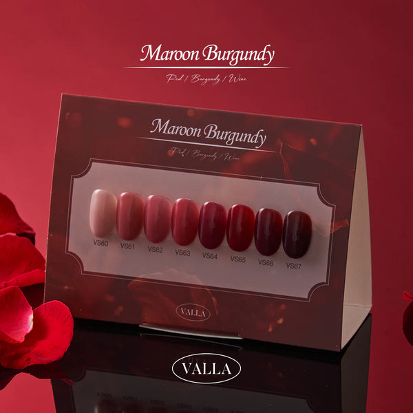 VALLA Maroon Burgundy - VS62