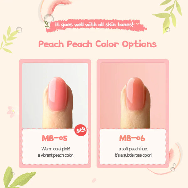 MAYO Mulbok-Takbok Peach syrup gel RUBY PEACH MB07